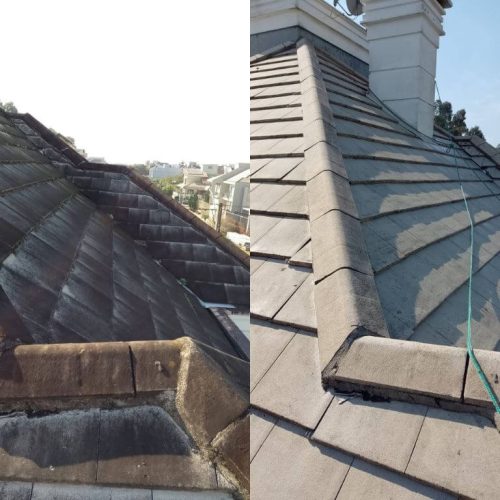 pintura de telhado; limpeza de telhado;